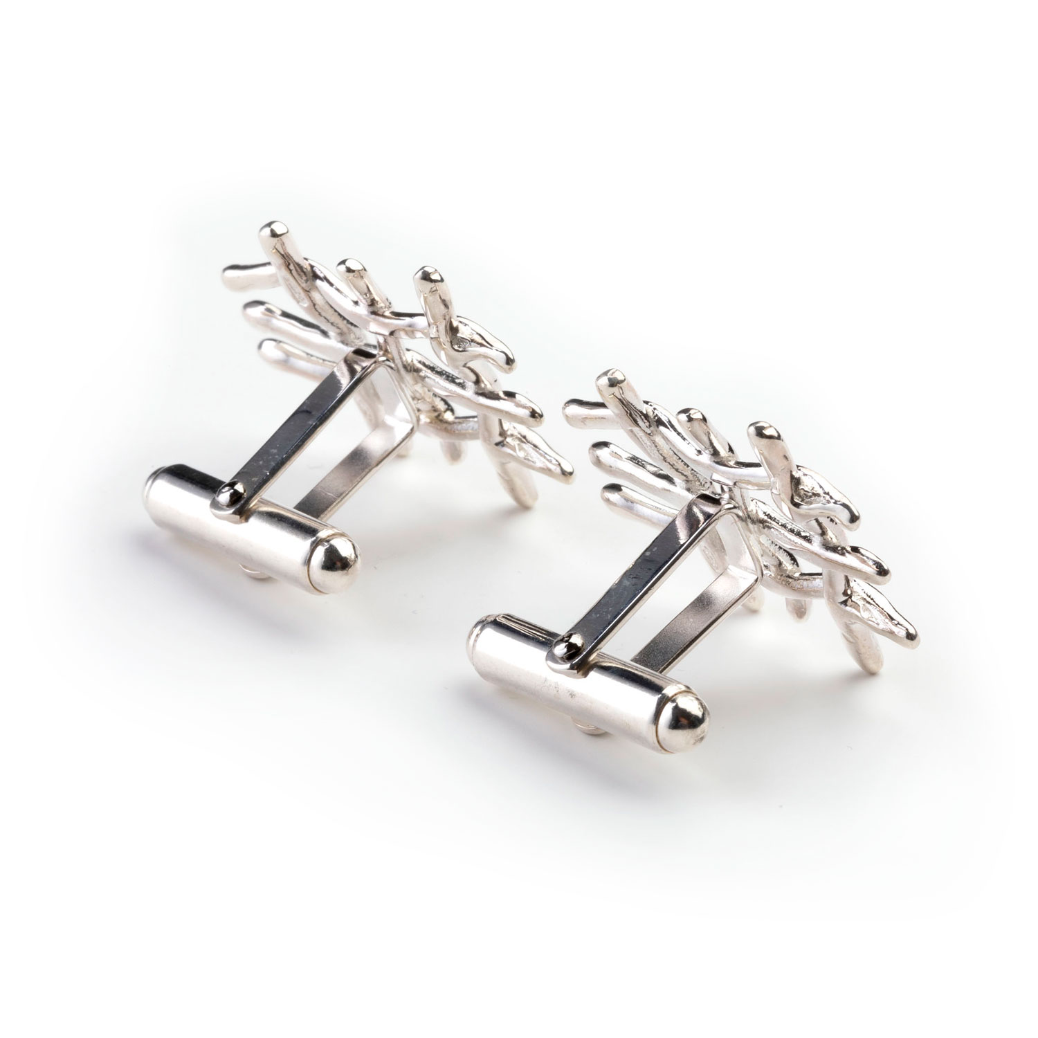 Gemelli Ovali In Argento 925 Con Ancora Incisa - Foto 3